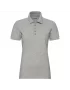 Head Polo W Grey Melange - women tennis polo shirt