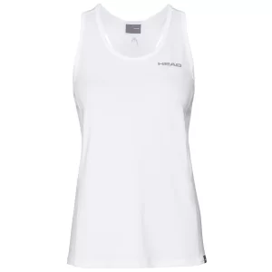 Head Club Tank Top W White 2020 - womens tennis top