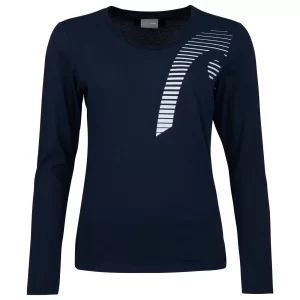 Head Club 22 LINDA LS W Dark Blue - tennis longsleeve