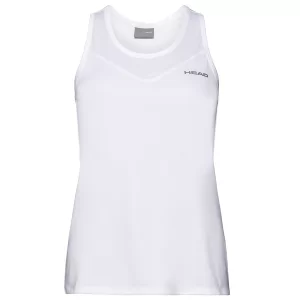 Head Easy Court Tank Top W White - womens tennis top