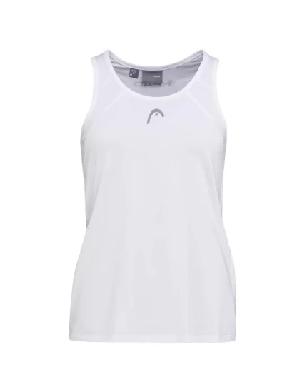 Head CLUB 22 Tank Top White - women's tennis t-shirt