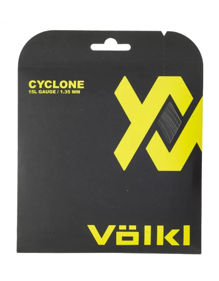 Volkl Cyclone Black (12m) - tennis string