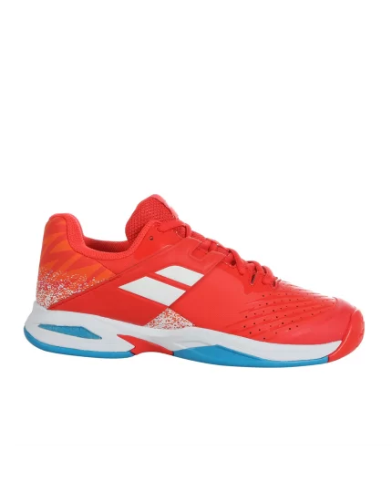 Babolat Propulse AC Junior - cherry tomato white - junior tennis shoes