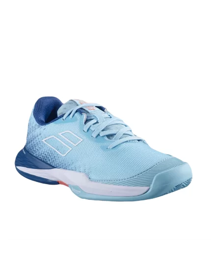 Babolat Jet Mach 3 Clay Junior Angel Blue - junior tennis shoes