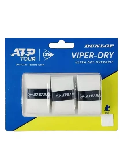 Dunlop Viper-Dry White (3 pcs.) - overgrip