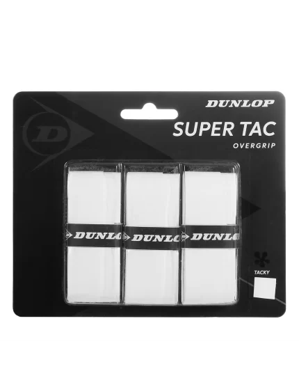 Dunlop Super-Tac White (3 pcs.) - overgrip