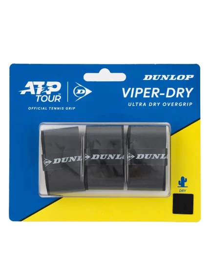 Dunlop Viper-Dry Black (3 pcs.) - overgrip