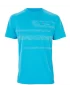 Tecnifibre F2 Airmesh Cyan Junior - koszulka tenisowa
