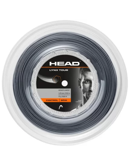 Head Lynx Tour Grey 200m - tennis string