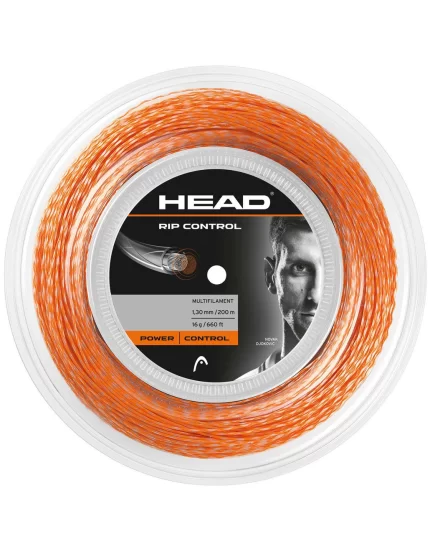 Head RIP Control Orange 200m  - naciąg tenisowy
