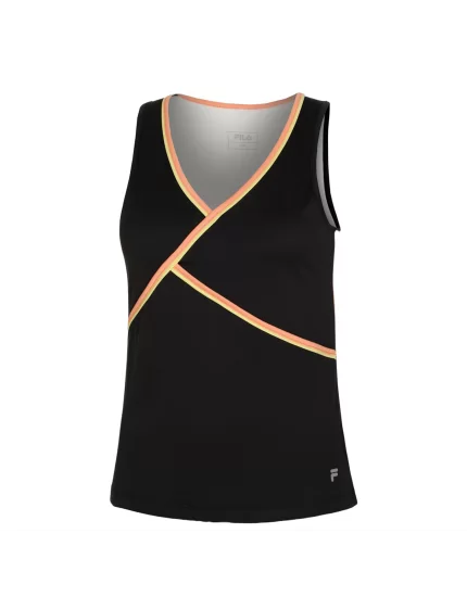 Fila Australian Open Top Khai Black Sunset - tennis t-shirt