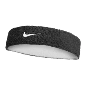 Nike Swoosh Classic Reversible Headband Black White