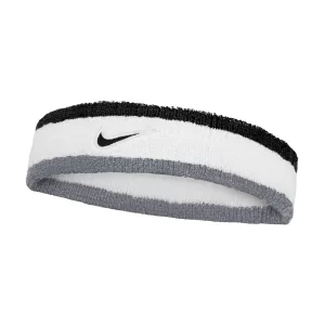Nike Swoosh Headband White Grey Black