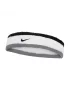 Nike Swoosh Headband White Grey Black