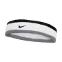 Nike Swoosh Headband White Grey Black