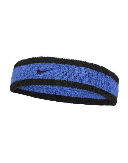 Nike Swoosh Headband Cobalt Blue Black
