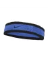 Nike Swoosh Headband Cobalt Blue Black