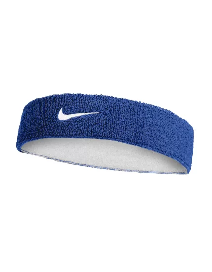 Nike Swoosh Classic Reversible Headband Blue White
