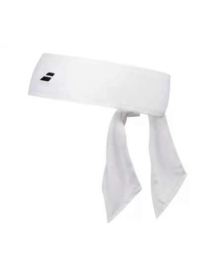 Babolat Tie Headband White