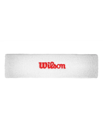 Wilson Headband White - opaska na głowę