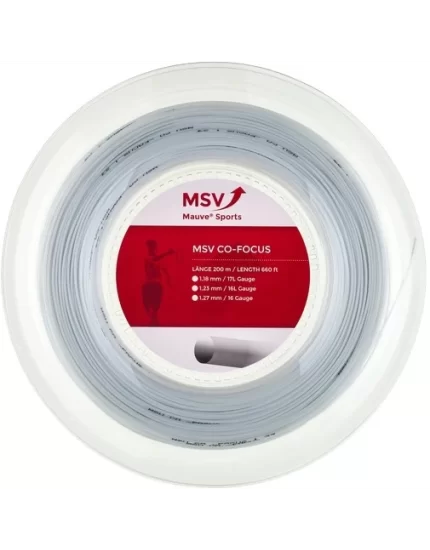 MSV Co Focus White - tennis string