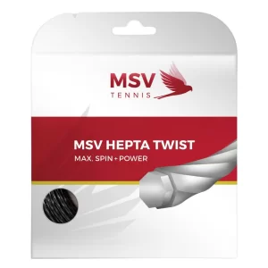 MSV Hepta Twist Anthracite - tennis string