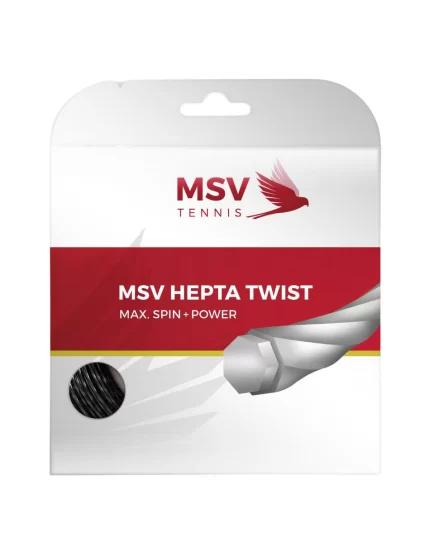 MSV Hepta Twist Anthracite - tennis string