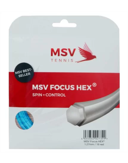 MSV Co Focus Hex Sky Blue - tennis string