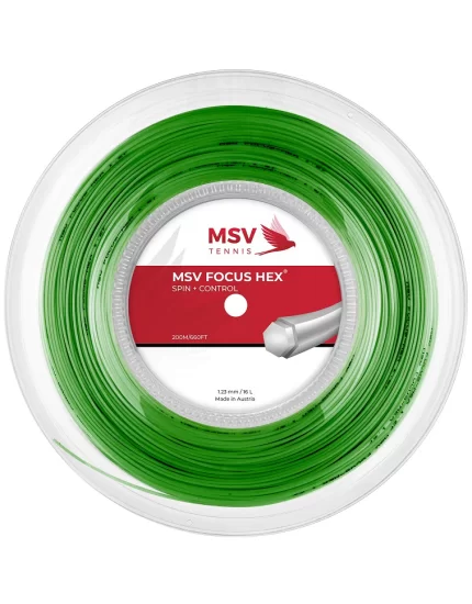 MSV Focus Hex Green 200m - tennis string
