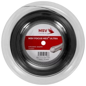 MSV Focus Hex Ultra Black 200m - tennis string