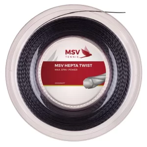 MSV Hepta Twist Anthracite 200m - tennis string
