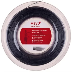 MSV Focus Hex Plus 38 Black 200m - tennis string