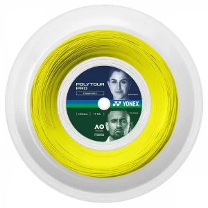 Yonex Poly Tour Pro Neon Yellow 200m - tennis string