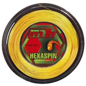 Pro's Pro Hexaspin Gold 200m - tennis string