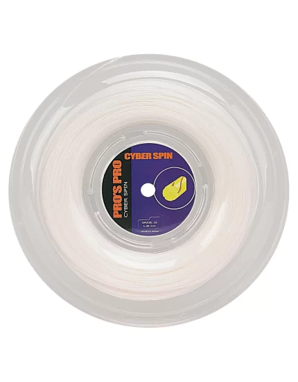 Pro's Pro Cyber Spin White 200m - tennis string