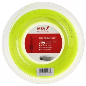 MSV Focus Hex Neon Yellow 200m - tennis string