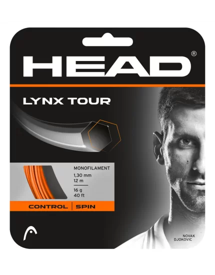Head Lynx Tour Orange - naciąg tenisowy