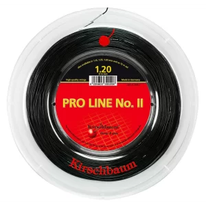 Kirschbaum Pro Line No. II Black 200m - tennis string