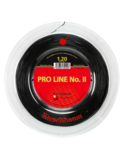 Kirschbaum Pro Line No. II Black 200m - tennis string