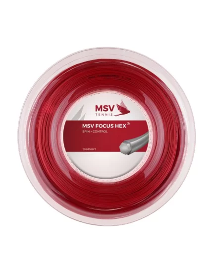 MSV Co Focus Red 200m -tennis string