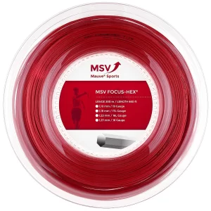MSV Focus Hex Red 200m - tennis string
