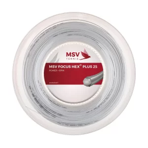 MSV Focus Hex Plus 25 White 200m - tennis string