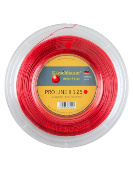 Kirschbaum Pro Line II Red 200m - tennis string