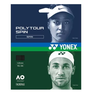 Yonex Poly Tour Spin Black - tennis string