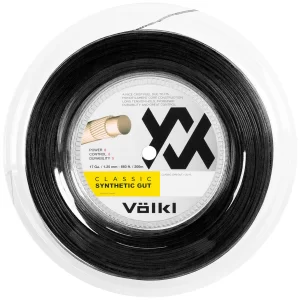 Volkl Classic Synthetic Gut Black 200m - tennis string