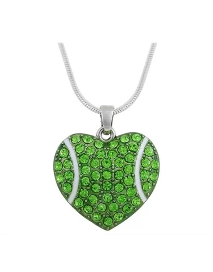 Gamma Silent Passion Heart-Charm Green