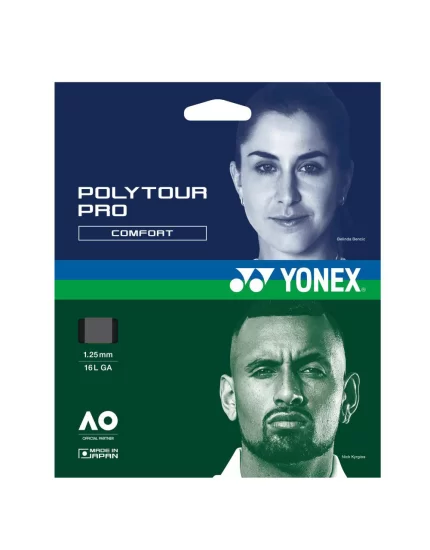 Yonex Poly Tour Pro Yellow Graphite - tennis string