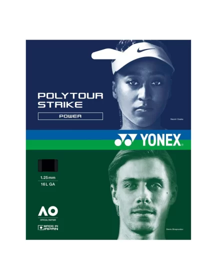 Yonex Poly Tour Strike Black - tennis string