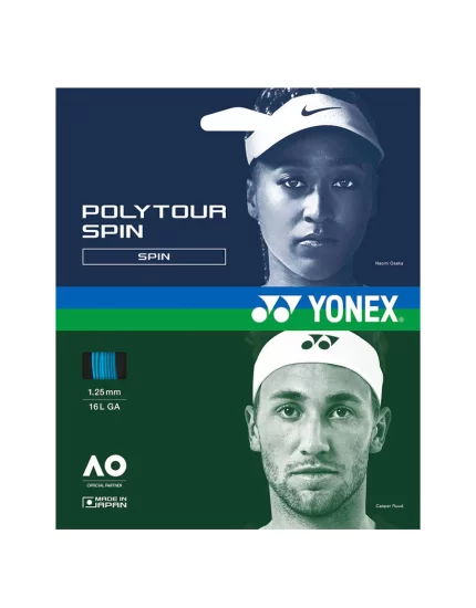Yonex Poly Tour Spin Blue - tennis string