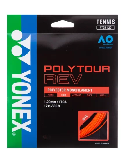 Yonex Poly Tour REV Orange - tennis string
